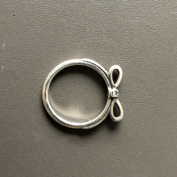 Pandora Sparkling Bow Ring - Picture 3 of 3